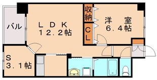 スカイシャトレ空港南の物件間取画像